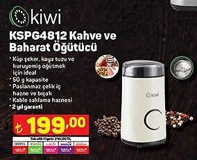Kiwi Kspg Kahve Ve Baharat T C Ndirimde Market