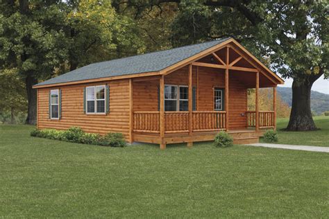 Double Module Settler Log Cabins Manufactured In Pa