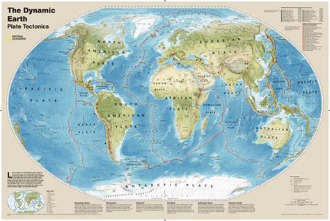 The Dynamic Earth National Map By National Geographic Shop Mapworld