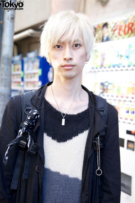 Blonde Japanese Male Model Tokyo Fashion News