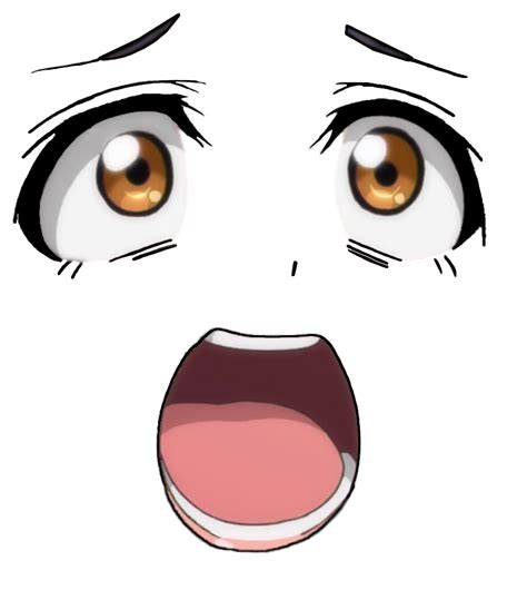 Ahegao Cutout Png Clipart Images Toppng