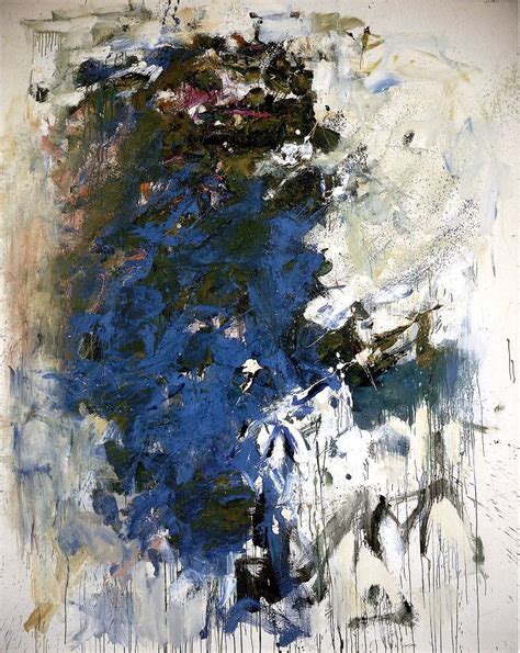 Joan Mitchell Blue Tree 1964 Modern Art Abstract Abstract Art