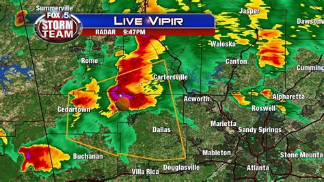 Severe Weather Coverage From The Fox 5 Storm Team Youtube