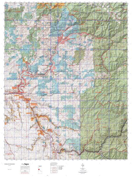 Idaho Hunting Unit 10a Dworshak Topo Maps Hunters Domain Landowner