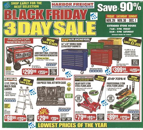 What Items Are On Sale On Black Friday - Harbor Freight Tools Black Friday Ad 2019 - Sale Live Now