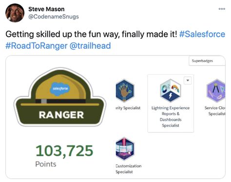 How To Become A Trailhead Ranger Salesforce Blog