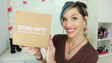 Simply Earth Essential Oil Recipe Box April Unboxing Youtube