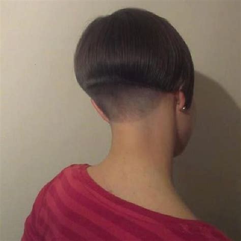 Short With Shaved Nape Shaved Nape Short Hair Styles Girls Short