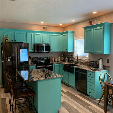 Love This Kitchen We Just Got Done Doing🖤 My First Time Doing