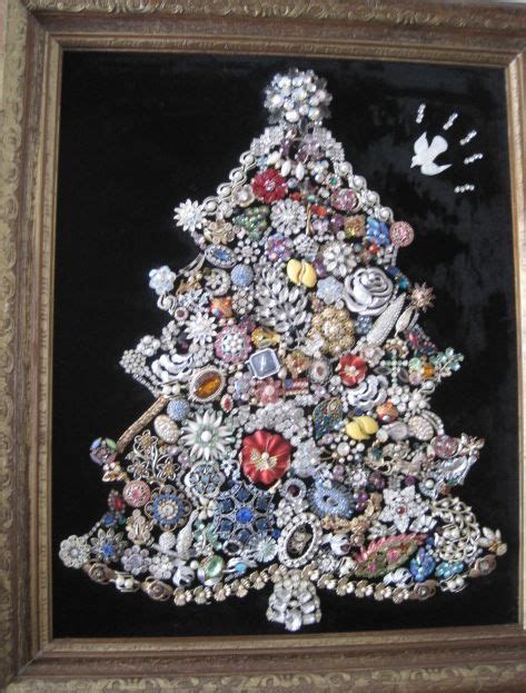 Costume Jewelry Christmas Trees 17 Glittery Glamorous Photos