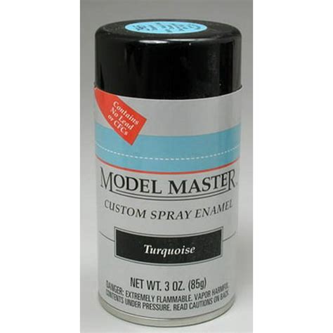 Testors Model Master Automotive Enamel Turquoise Spray 10 Scale