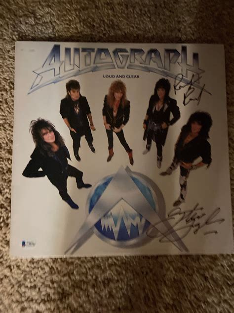 Autograph The Band Signed Album Cover With Beckett Coa Etsy