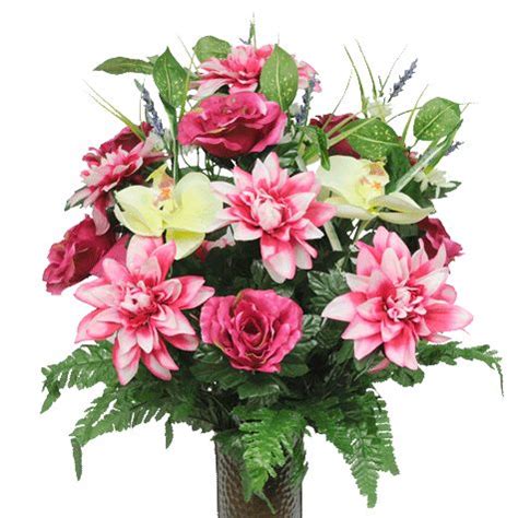 Flower png collections download alot of images for flower download free with high quality for designers. Fuchsia Roses, Cream Orchids, and Dahlias | Képek és ...