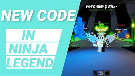 New to the new robox game ninja legends by scriptbloxian studios that created muscle legends & legends of speed? (NEW CODE) NINJA LEGEND - YouTube