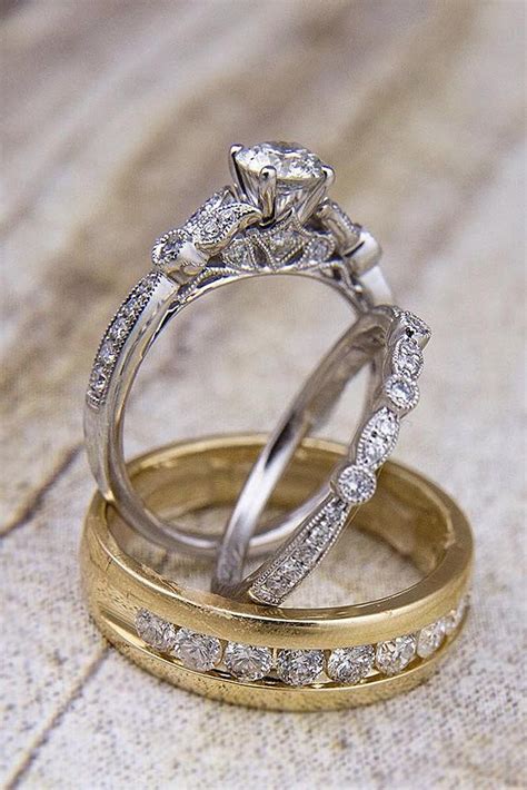 24 Vintage Wedding Rings For Brides Who Love Classic Oh So Perfect Proposal
