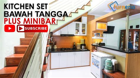 Cara membuat meja dapur dan mini bar minimalis kumplit kitchen set nya подробнее. Kitchen Set Minimalis Bawah Tangga dengan Mini Bar - YouTube