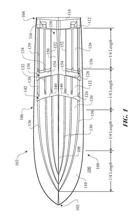 Patent Us8291850 Stabilized Step Hull Utilizing A Ventilated Tunnel