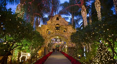 Mission Inn Hotel Entrance Riverside California Christmas 2013