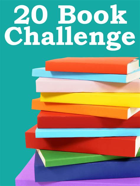 Fall Into Reading 20 Book Challenge Free Printable Book Challenge