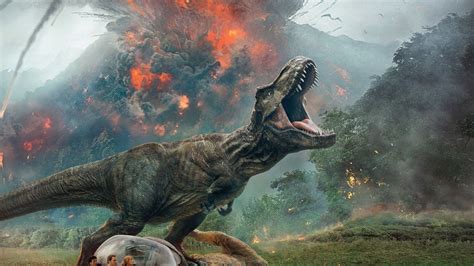 Download Jurassic World Fallen Kingdom 2018 Dinosaur Movie 2048x1152 Wallpaper Dual Wide