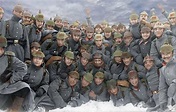 160th(9th Rhenish) German infantry regiment, December 1914 (colourised ...