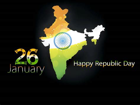 Download India Map Republic Day Greeting Wallpaper Wallpapers Com