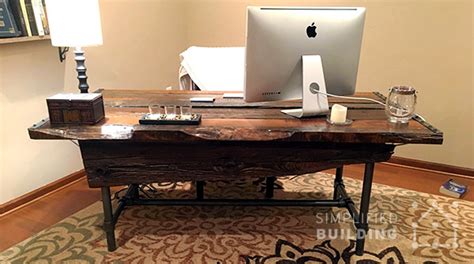 We have selected several cool diy office desk ideas that you can try to make for your own home the office desk is an essential part of every office design, so why not create the desk that suits your. DIY Rustic Desk: Plans to Build Your Own | Simplified Building