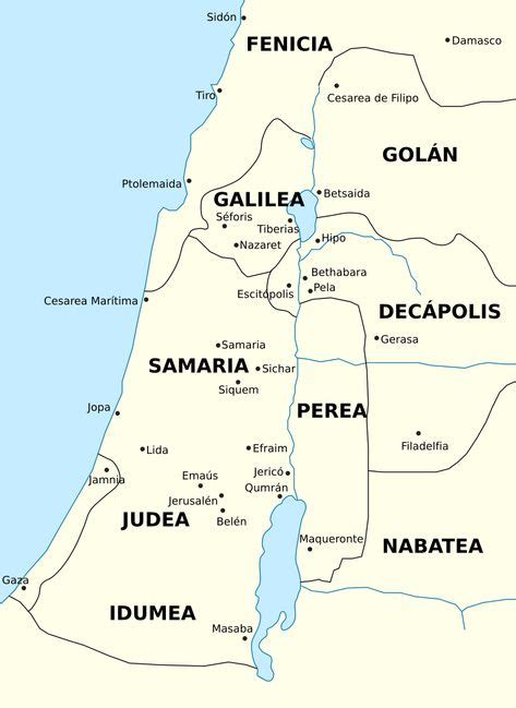 First Century Palestine Es Judea Provincia Romana Juan 1