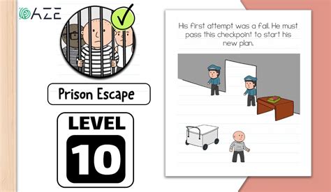 Maybe you would like to learn more about one of these? Brain Test 2 Prison Escape Level 10 His first attempt was ...