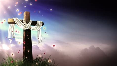 Heaven The Holy Cross 4k Background Motion Graphics Videohive