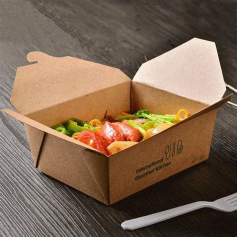 Top Quality Food Grade Paper Meal Box Without Leakage Buy Paper Meal