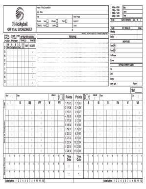 Printable Volleyball Score Sheets Prntbl Concejomunicipaldechinu Gov Co