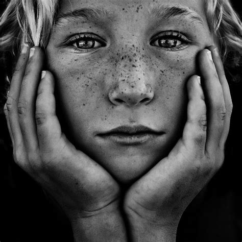 Untitled Portrait Black And White Portraits Freckles