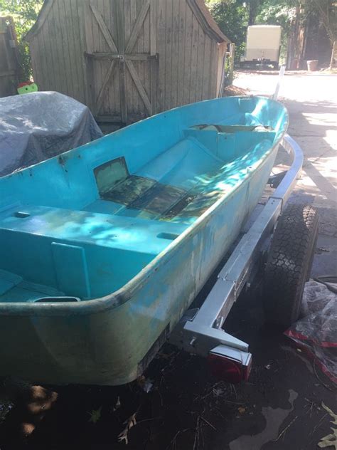 12ft Fiberglass Jon Boat For Sale In Virginia Beach Va Offerup