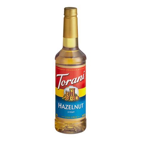 Torani Hazelnut Flavoring Syrup Ml Plastic Bottle