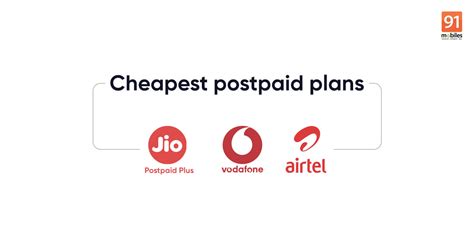 Also note that the pricing is based on the monthly cost. Cheapest postpaid plans from Jio Postpaid Plus, Airtel ...