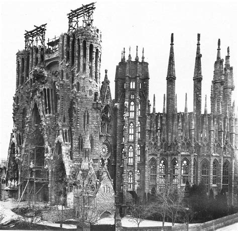 The Evolution Of The Sagrada Fam Lia In Stunning Photographs Rare Historical Photos