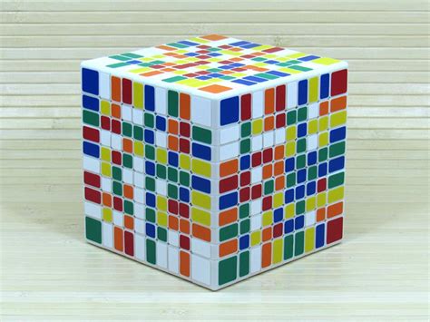 Shengshou 10x10 Cube Black White Puzzle Shop Cut Corner Cubes