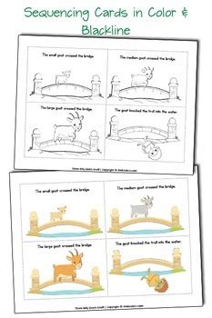 Three Billy Goats Gruff: Activity Pack {Pre-K, Preschool} | TpT