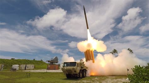Dvids News Thaad System Successfully Intercepts Target In Missile