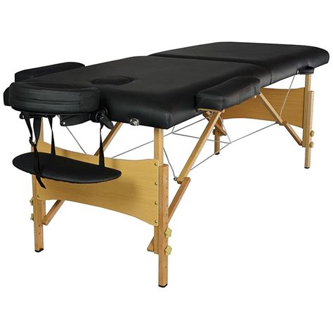 Serenity Deluxe Portable Folding Massage Table W5 Bonus Items Vandue