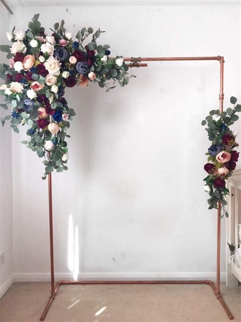 How To Decorate A Copper Wedding Arch Emmaline Bride