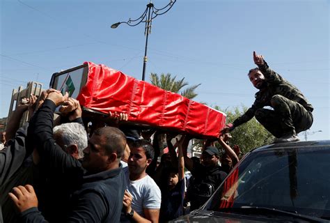 at least 4 anti government protesters killed in baghdad s green zone