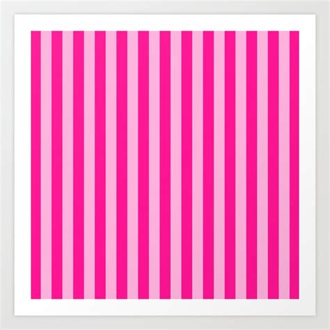 Hot Pink Stripes Background