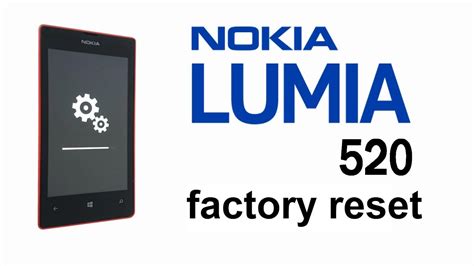 Nokia Lumia 520 521 Hard Reset Factory Master Reset Screen Lock Removal Youtube