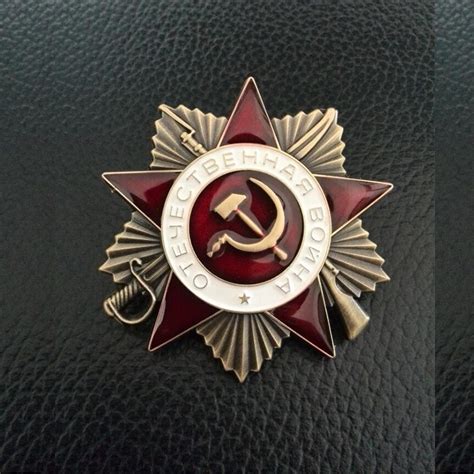 Купить дешево Wwii Ww Order Of The Patriotic War Soviet Cccp Russian Badge Vintage Pins