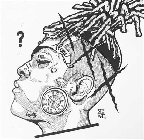 Xxxtentacion Rapper Drawings Easy