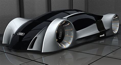 Millionaires Fashion — Audi Concept Car Futuristic Vehicle Future