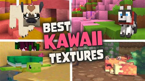 Top New 5 Kawaii And Cute Texture Packs For Minecraft 118 Download