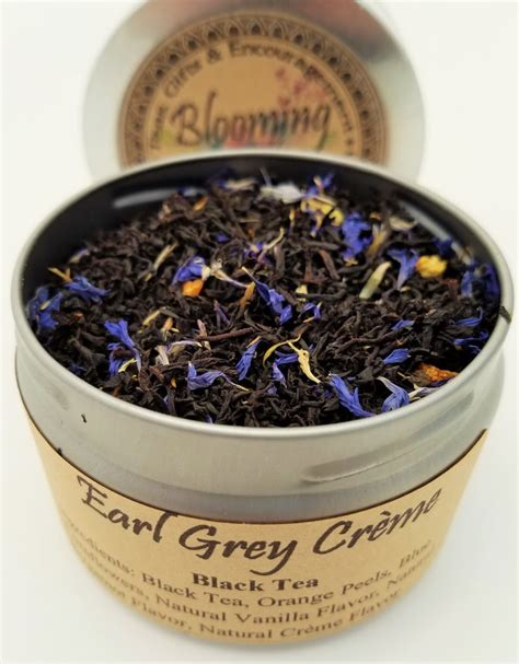 Earl Grey Crème Earl Grey Loose Tea Earl Gray Tea Cream Etsy